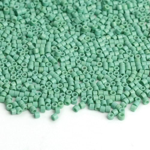 1000/3000 Stück/Box, 2 mm, 34 Farben, lose Glasperlen, runde Abstandsperlen zur Schmuckherstellung, DIY-Armband, Bastelzubehör, Grasgrün, 1000 Stück 1000/3000 Stück/Box, 2 mm, 34 Farben, lose Glasperlen, runde Abstandsperlen zur Schmuckherstellung, DIY-Armband, Bastelzubehör, Grasgrün, 1000 Stück von QPFNEI