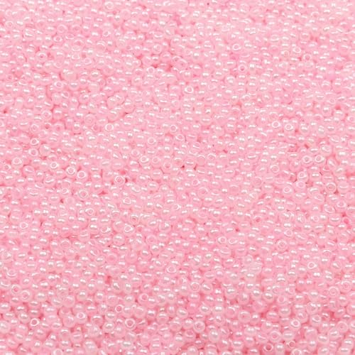 2 mm Schmuckherstellung DIY Rocailles Perlen Creme Farbe glänzende blasse Glasperlen undurchsichtige Rocailles Perlen 10 g 1300 Stück-GSB-C-9-10 g 1300 Stück 2 mm Schmuckherstellung DIY Rocailles Perlen Creme Farbe glänzende blasse Glasperlen undurchsichtige Rocailles Perlen 10 g 1300 Stück-GSB-C-9-10 g 1300 Stück von QPFNEI