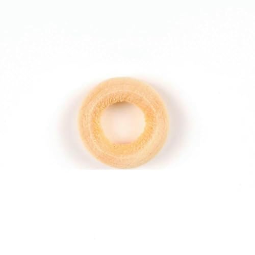 4–50 mm, 1–1000 Stück, natürliche Holzperlen, rund, Abstandshalter, Holzperlen, Bleikugeln, Charms, DIY für die Schmuckherstellung, handgefertigtes Zubehör, 15 mm, 30 Stück_a von QPFNEI