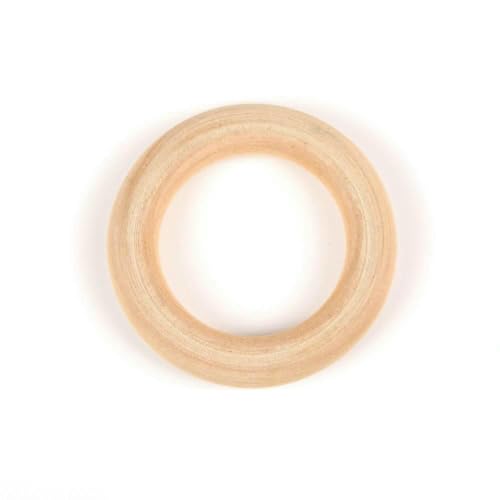 4–50 mm, 1–1000 Stück, natürliche Holzperlen, rund, Abstandshalter, Holzperlen, Bleikugeln, Charms, DIY zur Schmuckherstellung, handgefertigtes Zubehör, 35 mm, 20 Stück von QPFNEI