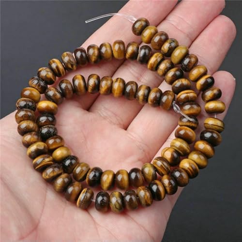 45 Arten Tigerauge Steinperlen Natur Gelb Cabochon Rund Facettiert Quadrat Lose Perlen Passend für Modeschmuck Herstellung Handarbeit-Nr. 16 5x8mm 45 Arten Tigerauge Steinperlen Natur Gelb Cabochon Rund Facettiert Quadrat Lose Perlen Passend für Modeschmuck Herstellung Handarbeit-Nr. 16 5x8mm von QPFNEI