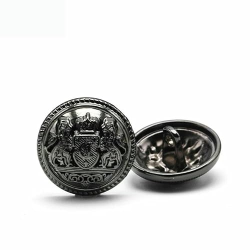 6 Stück 10–28 mm goldene Metallknöpfe, Kleidungsstück, Mantel, Nähzubehör, Knöpfe für Kleidung, Basteln, schwarzer Punkt, Ölknopf, Punkt, Ölknopf, 6–18 mm 6 Stück 10–28 mm goldene Metallknöpfe, Kleidungsstück, Mantel, Nähzubehör, Knöpfe für Kleidung, Basteln, schwarzer Punkt, Ölknopf, Punkt, Ölknopf, 6–18 mm von QPFNEI