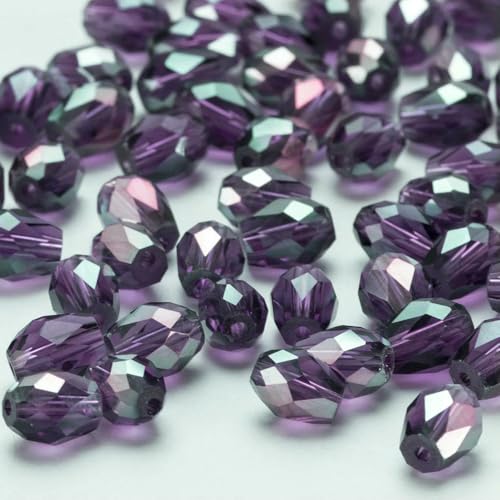 6 x 8 mm österreichische facettierte Tropfen-Glasperlen, AB-Farbe, Wassertropfen-Kristallperlen, lose Abstandsperlen zur Schmuckherstellung, DIY-Armband-ZKSD001-032-8 x 11 mm, 50– 6 x 8 mm österreichische facettierte Tropfen-Glasperlen, AB-Farbe, Wassertropfen-Kristallperlen, lose Abstandsperlen zur Schmuckherstellung, DIY-Armband-ZKSD001-032-8 x 11 mm, 50– von QPFNEI