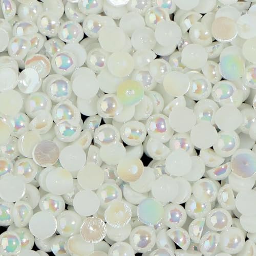 Imitierte ABS-Perlen, flache Rückseite, 2 3 4 5 6 8 10 12 14 mm, AB-Farben, Cabochon, halbrunde Perle, Scrapbook-Dekoration, DIY-Schmuck, Beige, 12 mm, 100 Stück Imitierte ABS-Perlen, flache Rückseite, 2 3 4 5 6 8 10 12 14 mm, AB-Farben, Cabochon, halbrunde Perle, Scrapbook-Dekoration, DIY-Schmuck, Beige, 12 mm, 100 Stück von QPFNEI