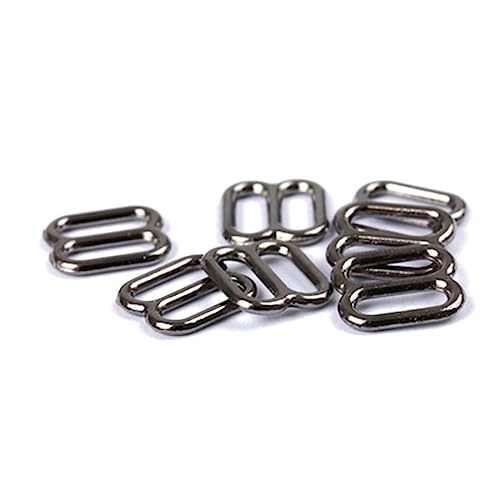 QQLADY 20 stücke 6mm-25mm Metall Kunststoff BH-träger Anpassung Schnallen Unterwäsche Sliders Ringe Clips Für Dessous Anpassung DIY Zubehör von QQLADY