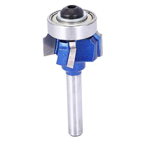 QQXUAN 4-Zahn Runde Kanten Fräser 8mm/0,3 in Router Bit Roundover Router Bit für Elektrische Trimmer Graviermaschinen von QQXUAN