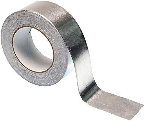 QQYDZSW Klebeband, Aluminiumfolie, selbstklebendes Duct Tape, strapazierfähig, Premium-Metallrolle, 1 Rolle(1.5cm*20m) von QQYDZSW