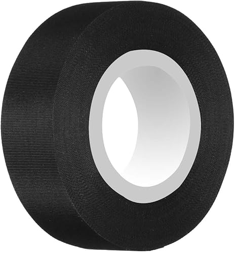 QQYDZSW Selbstklebendes Klebeband aus Acetatgewebe, 30 m, Auto-Kabelbaumband –40 °C ~ 240 °C, elektrisches Isolierband for Autos und Kabel, 30 m x 20 mm, schwarz von QQYDZSW