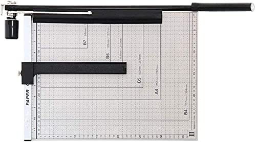 Papierschneidemaschine, Papierschneider, Papierschneidemaschine, Papierschneidemaschine, manueller Papierschneider, Trimmer, Fotoschneider, manueller Fotoschneider, Stahlsockel, kann B4-Papier schne von QRTERTYG