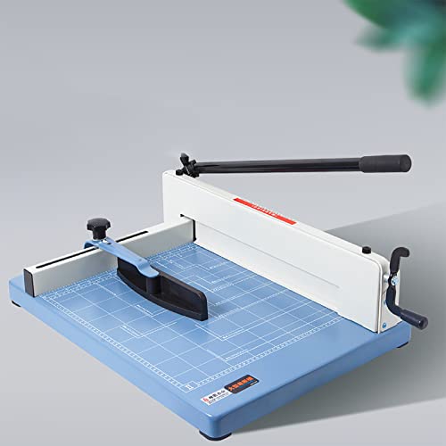 QRTERTYG Papierschneider Hochleistungs-Papierschneider, A4-Guillotine-Trimmer mit Sicherheitsschutz, 360 Blatt Papier/Schnittpapierstärke 0,5-45 mm, für Karten, Fotos, Einladungen von QRTERTYG