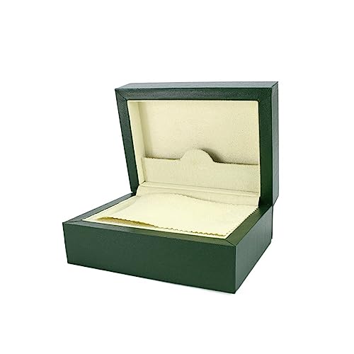 QTYQWC Schmuck-Aufbewahrungsbox, Uhrenbox, Klappetui, Holz-Uhrenbox, Schmuckverpackung von QTYQWC