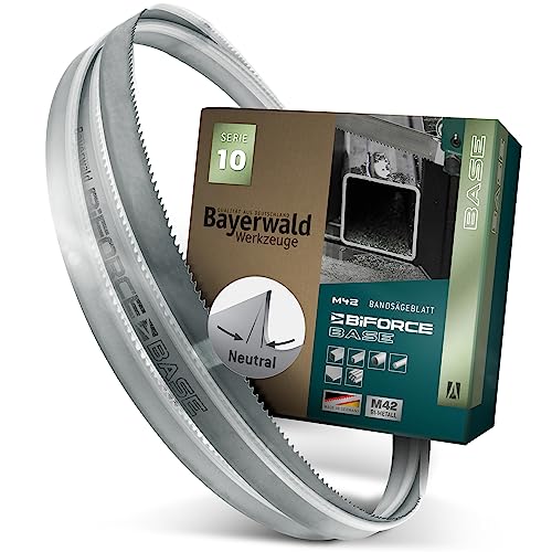 Bayerwald Sägeband für Metall - Bandsägeblatt 1140 x 13 x 0.65 x 8 12 ZpZ - M42 Metallbandsägeblatt Stahl + NE-Metalle von QUALITÄT AUS DEUTSCHLAND Bayerwald Werkzeuge