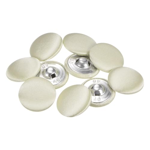 QUARKZMAN 10 Stück Dunkelbeige Knöpfe mit Stoffüberzug 25mm Satinstoff Bezogen Nähknöpfe Runde Bastelknöpfe Metallschaft Ösenknöpfe Vintage für Mantel Kleidung Jacke Blazer Anzüge DIY QUARKZMAN 10 Stück Dunkelbeige Knöpfe mit Stoffüberzug 25mm Satinstoff Bezogen Nähknöpfe Runde Bastelknöpfe Metallschaft Ösenknöpfe Vintage für Mantel Kleidung Jacke Blazer Anzüge DIY von QUARKZMAN