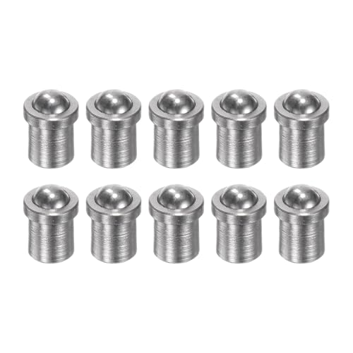 QUARKZMAN 10 Stück Kugeldruckstift 3x4mm 304 Edelstahl Präzisions-Positionierungsperlen Kugelspitzen-Federdruckstifte Kugelfangriegel für Türmechanische Geräte Klemmen Möbel von QUARKZMAN