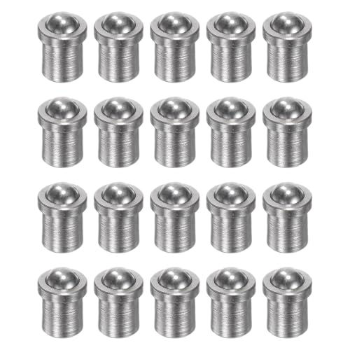 QUARKZMAN 20 Stück Kugeldruckstift 3x4mm 304 Edelstahl Präzisions-Positionierungsperlen Kugelspitzen-Federdruckstifte Kugelfangriegel für Türmechanische Geräte Klemmen Möbel von QUARKZMAN