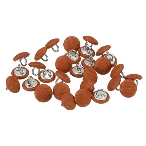 QUARKZMAN 30 Stück 10 mm Knöpfe Orange mit Stoffüberzug, Vintage Stoffknöpfe Bezogen Nähknöpfe Runde Bastelknöpfe Metallschaft für Mantel Jacke Anzüge Kleider Blusen DIY Projekte QUARKZMAN 30 Stück 10 mm Knöpfe Orange mit Stoffüberzug, Vintage Stoffknöpfe Bezogen Nähknöpfe Runde Bastelknöpfe Metallschaft für Mantel Jacke Anzüge Kleider Blusen DIY Projekte von QUARKZMAN
