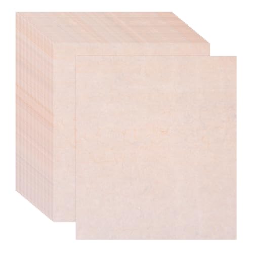 QUARKZMAN 50 Blätter Vintage-Papier, Pergamentpapier Standard-Druckerpapier beidseitiges altes Papier 11 x 8 Zoll Beige für Scrapbooking, Geschenkverpackung, Zertifikate von QUARKZMAN