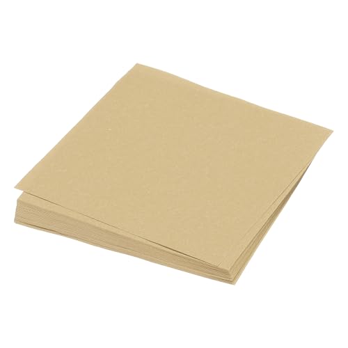 QUARKZMAN 50 Blatt Origami Papier, doppelseitiges Bastelpapier khaki 10 x 10 cm Bastelpapier Set 70 g/m², Faltpapier Quadratisch für Kinder-Erwachsene, DIY, Schul-Kunsthandwerksprojekte von QUARKZMAN