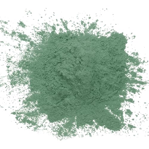 QUARKZMAN 50g/1.8oz Mica Pulver Natürliche Harz Epoxid Pigment Pulver für Gießharz, Autolack, DIY Kunst und Handwerk, Kiefernnadelgrün von QUARKZMAN