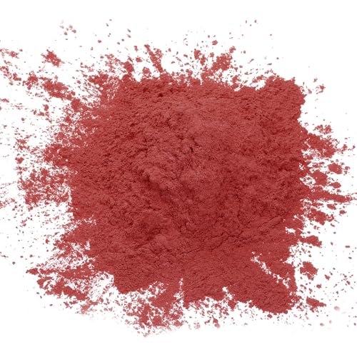 QUARKZMAN 50g/1.8oz Mica Pulver Natürliche Harz Epoxid Pigment Pulver für Gießharz, Autolack, DIY Kunst und Handwerk, Weinrot von QUARKZMAN