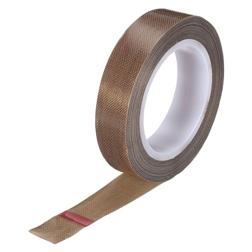 QUARKZMAN 9m/30Ft 13mm/0.5" PTFE Band PTFE Gewebeband Klebeband PTFE Folie Band für Vakuum Versiegelung Maschine Handschweißgeräte Hochtemperatur von QUARKZMAN