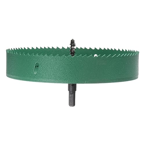 QUARKZMAN Bi-Metall Lochsäge 190mm (7-1/2") M42 HSS (Schnellarbeitsstahl) Lochsäge Bohrspitze Schneidegerät für Holz Plastik Metall Blatt Gipsplatte von QUARKZMAN