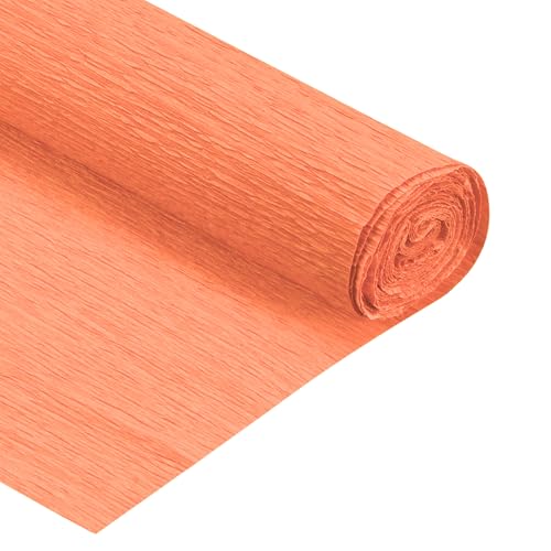 QUARKZMAN Crepe-Papier-Rollen 7,5 Fuß lang 20 Zoll breit für verschiedene große hängende Party-Hintergrund-DIY-Dekorationen, DIY-Zubehör, Orange Rot Packung mit 3 QUARKZMAN Crepe-Papier-Rollen 7,5 Fuß lang 20 Zoll breit für verschiedene große hängende Party-Hintergrund-DIY-Dekorationen, DIY-Zubehör, Orange Rot Packung mit 3 von QUARKZMAN