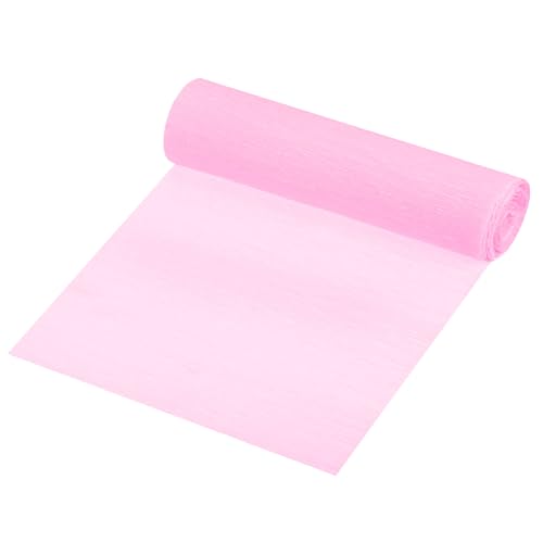 QUARKZMAN Crepe Papier Rollen Crepe Papier Dekoration 8,3ft Lang 5,9 Zoll Breit für Hochzeitszeremonie Verschiedene Festivals Dekoration, Blau Rosa von QUARKZMAN