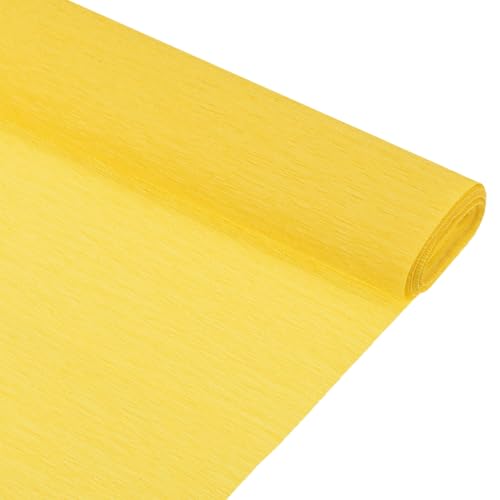 QUARKZMAN Crepe-Papierrolle 8,2 Fuß lang 10 Zoll breit für Hochzeitszeremonie Verschiedene große Festivals Dekoration, Aprikotgelb 2 Stück QUARKZMAN Crepe-Papierrolle 8,2 Fuß lang 10 Zoll breit für Hochzeitszeremonie Verschiedene große Festivals Dekoration, Aprikotgelb 2 Stück von QUARKZMAN