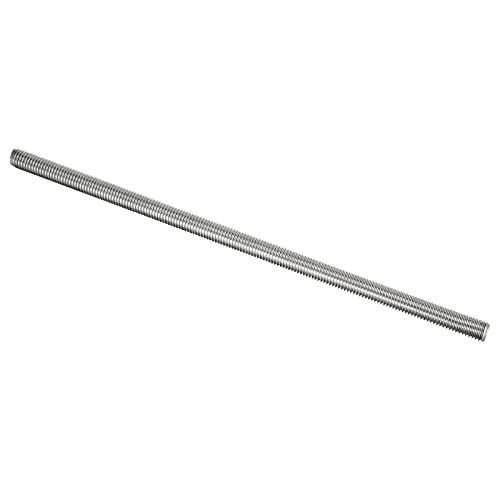 QUARKZMAN M10 x 250mm Vollgewindestangen x 1 Stück 304 Edelstahl Rechtsgewinde Stange für Bolzen und Klemmen und Aufhänger und U-Bolzen Silber von QUARKZMAN