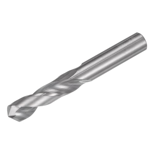 QUARKZMAN Massiver Hartmetall-Bohrer, 8,3 mm (0,327") YG6X/C3 Mikrokorn-Wolframkarbid-Spiralbohrer mit geradem Schaft zum Bohren von Edelstahl, Aluminium, Metall und Kunststoff von QUARKZMAN