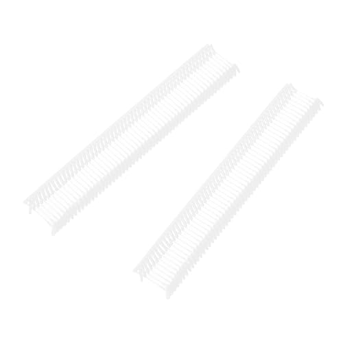 QUARKZMAN Standard Tagging Fasteners, Kunststoff Regular, Standard Preis Etikettierung Barbs für Bekleidungspreis Etikettierung Barbs 12mm/0.47 Zoll, Packung mit 1500 Transparent von QUARKZMAN