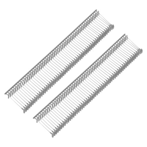 QUARKZMAN Standard Tagging Fasteners, Kunststoff Regular, Standard Preis Etikettierung Barbs für Bekleidungspreis Etikettierung Barbs 12mm/0.47 Zoll, Packung mit 3000 Grau von QUARKZMAN