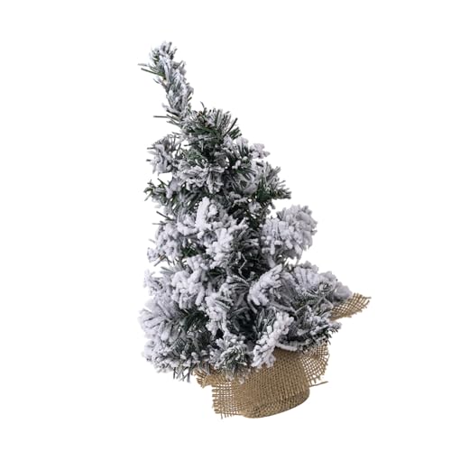 Schöner schneebedeckter Weihnachtsbaum mit Schnee-Effekt für kleine Räume von QUEENYARD