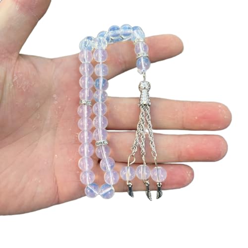 Tasbih Gebets-Rosenkranz-Perlen, modisch, dekorative Quasten, Religionsschmuck, Partyzubehör, 33 Stück von QUEENYARD