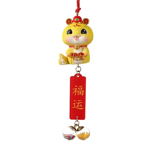 Traditionelle chinesische Mehrzweck-Schlangen-Anhänger, Silvester, Festival, Ornament, Wohnaccessoire für Partyzubehör, den täglichen Gebrauch von QUEENYARD