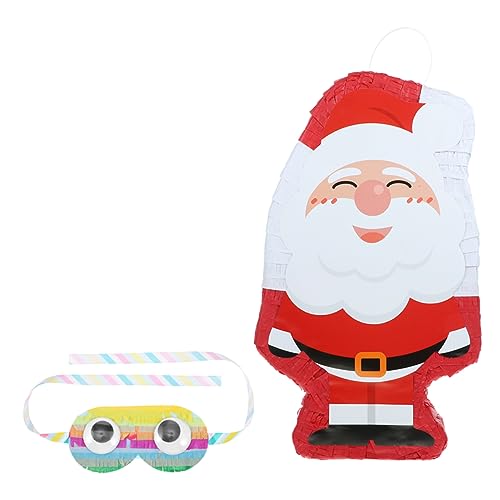 1 Set Kinder Weihnachten Pinata Weihnachtsbaumschmuck Weihnachtsdekorationen Pinata Gefüllt Weihnachtsfeier Pinata Geburtstagsfeier Pinata Partybevorzugung Pinata QUMIIRITY von QUMIIRITY