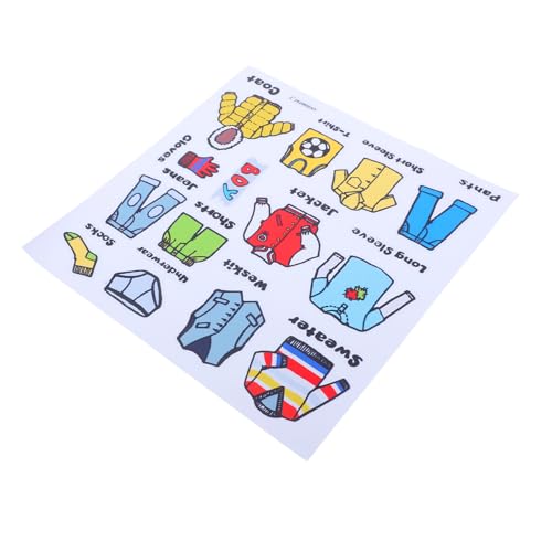 QUMIIRITY 1Blatt Kleidungssortieraufkleber Abnehmbarer Wandaufkleber für Selbstklebende Etiketten für Dekorative Aufkleber mit Kleidungsbildern QUMIIRITY 1Blatt Kleidungssortieraufkleber Abnehmbarer Wandaufkleber für Selbstklebende Etiketten für Dekorative Aufkleber mit Kleidungsbildern von QUMIIRITY