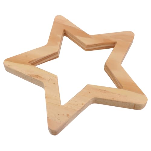 QUMIIRITY Elegante Kinderzimmer 1pc Holz Aufkleber Stern Muster Kreative Ornament Hängen von QUMIIRITY