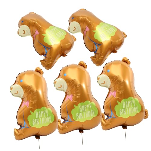 QUMIIRITY 5 Stück Aluminiumfolienballons Partyballons Süßer Folienballon Verschiedene Aufblasbare Tiere Für Kuhgeburtstag Das Tier Weihnachtsdekorationen Weihnachtsgeschenke QUMIIRITY 5 Stück Aluminiumfolienballons Partyballons Süßer Folienballon Verschiedene Aufblasbare Tiere Für Kuhgeburtstag Das Tier Weihnachtsdekorationen Weihnachtsgeschenke von QUMIIRITY