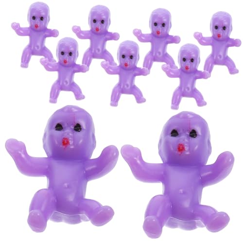 QUMIIRITY 50 Stück Dekorationen Für Die Babyparty Figuren Klein Mini- Miniatur Weiche Babypuppen Echte Babypuppen Kinderpuppenkleidung -babyzubehör Minis Violett Plastik QUMIIRITY 50 Stück Dekorationen Für Die Babyparty Figuren Klein Mini- Miniatur Weiche Babypuppen Echte Babypuppen Kinderpuppenkleidung -babyzubehör Minis Violett Plastik von QUMIIRITY