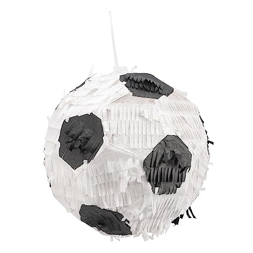 QUMIIRITY Fußball-Piñata fußball pinata karnevalsdekoration Sport-Pinata Partyzubehör zum Thema Sport Pinata-Stuffer-Spielzeug Zubehör für Sportgeburtstage Fußball-Pinata-Ornament Papier von QUMIIRITY