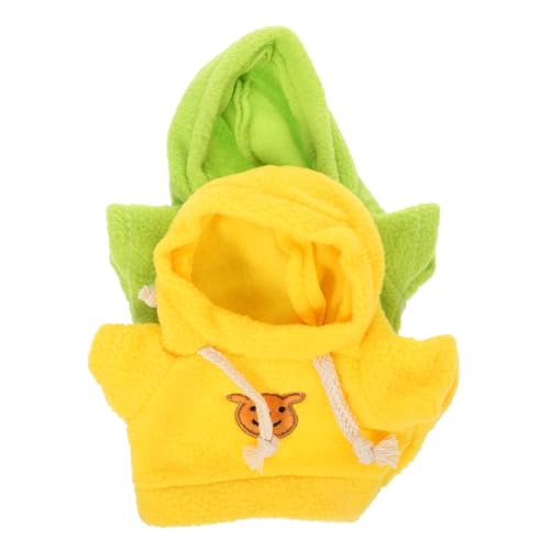 QUMIIRITY Puppe Und Kleidung Set Klamotten Für Reborn Puppen Hoodie Kleidung Für Üschbären Üße Puppenbekleidung Und Kuscheltier Zubehör Für Bärenpuppen Und Dekoration von QUMIIRITY