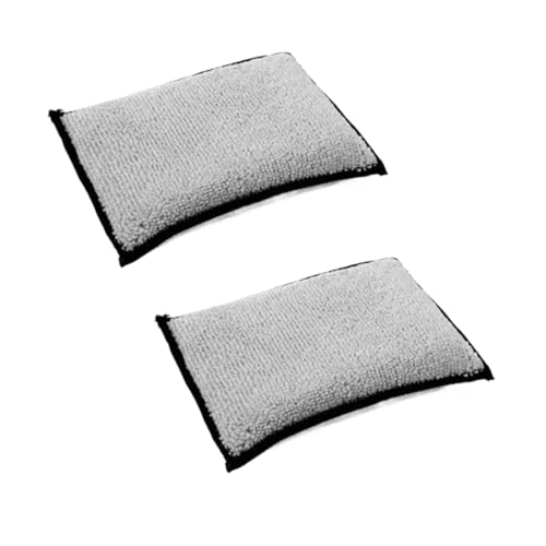 Auto-Mikrofaser-Innenraum-Scheuerschwamm Auto-Kaschmir-Reinigungspad Werkzeug Waschtuch Mikrofaser-Innenraum-Waschpad-Tuch(2pcs) von QUPXBE