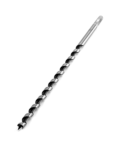 QWORK Schlangenbohrer für Holz, 3/8 Zoll Durchmesser x 12 Zoll Länge, 3/8 Zoll Sechskantschaft, lange Bohrer QWORK Schlangenbohrer für Holz, 3/8 Zoll Durchmesser x 12 Zoll Länge, 3/8 Zoll Sechskantschaft, lange Bohrer von QWORK