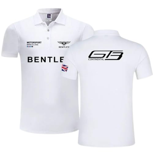 QWZWFC88 Unisex T-Shirt für Bentley, Schnell trocknend Kurzarm Hochwertiger Stoff T-Shirt Geschenk,White-XXL QWZWFC88 Unisex T-Shirt für Bentley, Schnell trocknend Kurzarm Hochwertiger Stoff T-Shirt Geschenk,White-XXL von QWZWFC88