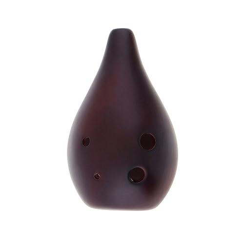 QXSJEDYCH Ocarina 6 Löcher Alto Tone F Ocarina Flöte Keramik Smoky Glasur Flöte Musikinstrument for professionelle Leistung Flöte von QXSJEDYCH