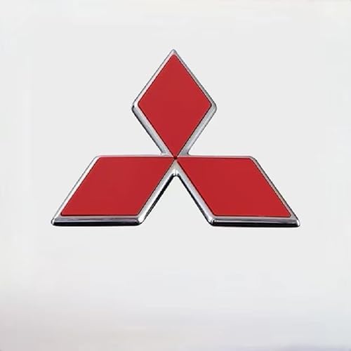 QYCJKL Auto Emblem Aufkleber für Mitsubishi Colt Z30 2004-2012, Abzeichen Buchstaben Emblem-Aufkleber Sticker Frontgrill Karosserie Kofferraum Abzeichen Dekoration Aufkleber,M von QYCJKL