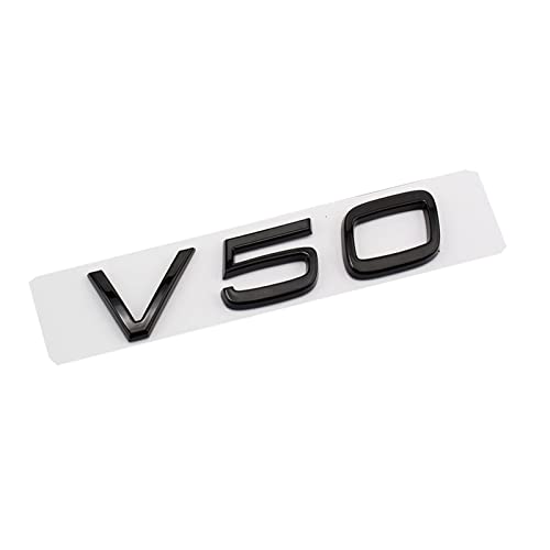 QYCJKL Auto Emblem Aufkleber für Volvo V30 V40 V50 V60 V90, Abzeichen Buchstaben Emblem-Aufkleber Sticker Frontgrill Karosserie Kofferraum Abzeichen Dekoration Aufkleber,C von QYCJKL