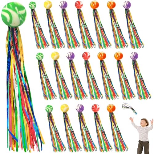 QYEHF 20PCS Hüpfbälle, Bunte Gummibälle,Hüpfbälle für Kinder,Bunte Bouncy Bälle, geeignet für Geschenk-Werbegeschenke oder -Party-Souvenirs usw. von QYEHF